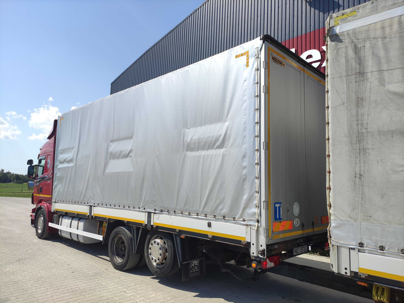Plane LKW Scania R420 curtainsider truck + curtain side trailer: das Bild 6