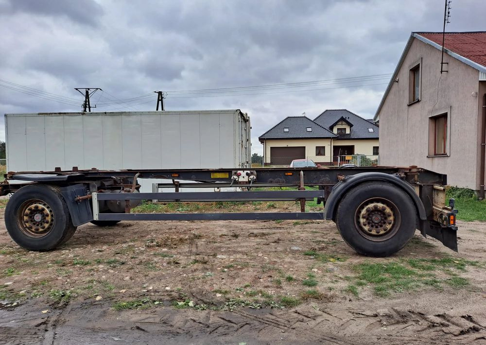 Container/ Wechselfahrgestell Anhänger Schmitz Cargobull Przyczepa Schmitz BDF: das Bild 15