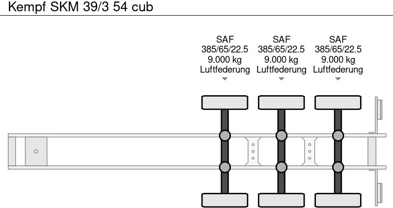 Kipper Auflieger Kempf SKM 39/3 54 cub: das Bild 13