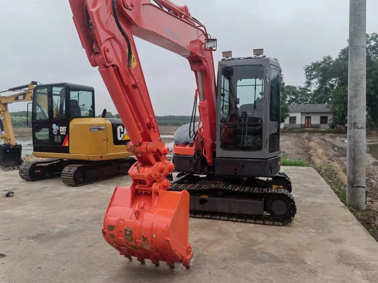 Minibagger Hitachi ZX55: das Bild 6