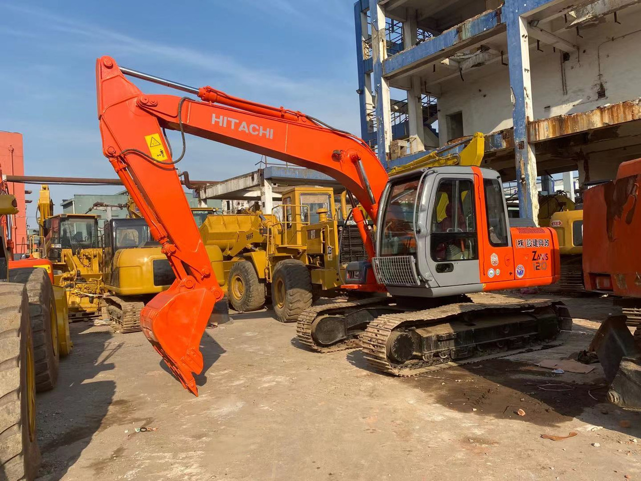 Kettenbagger Hitachi ZX120-6 excavator: das Bild 6