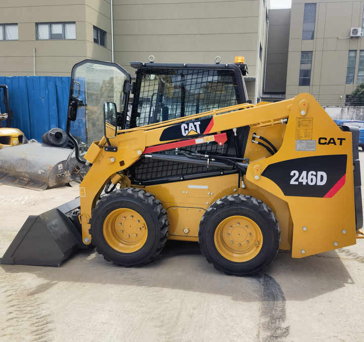 Kompaktlader SecondHand original Caterpillar skid Loader mini loader CAT 246D skid steer loaders for sale: das Bild 6