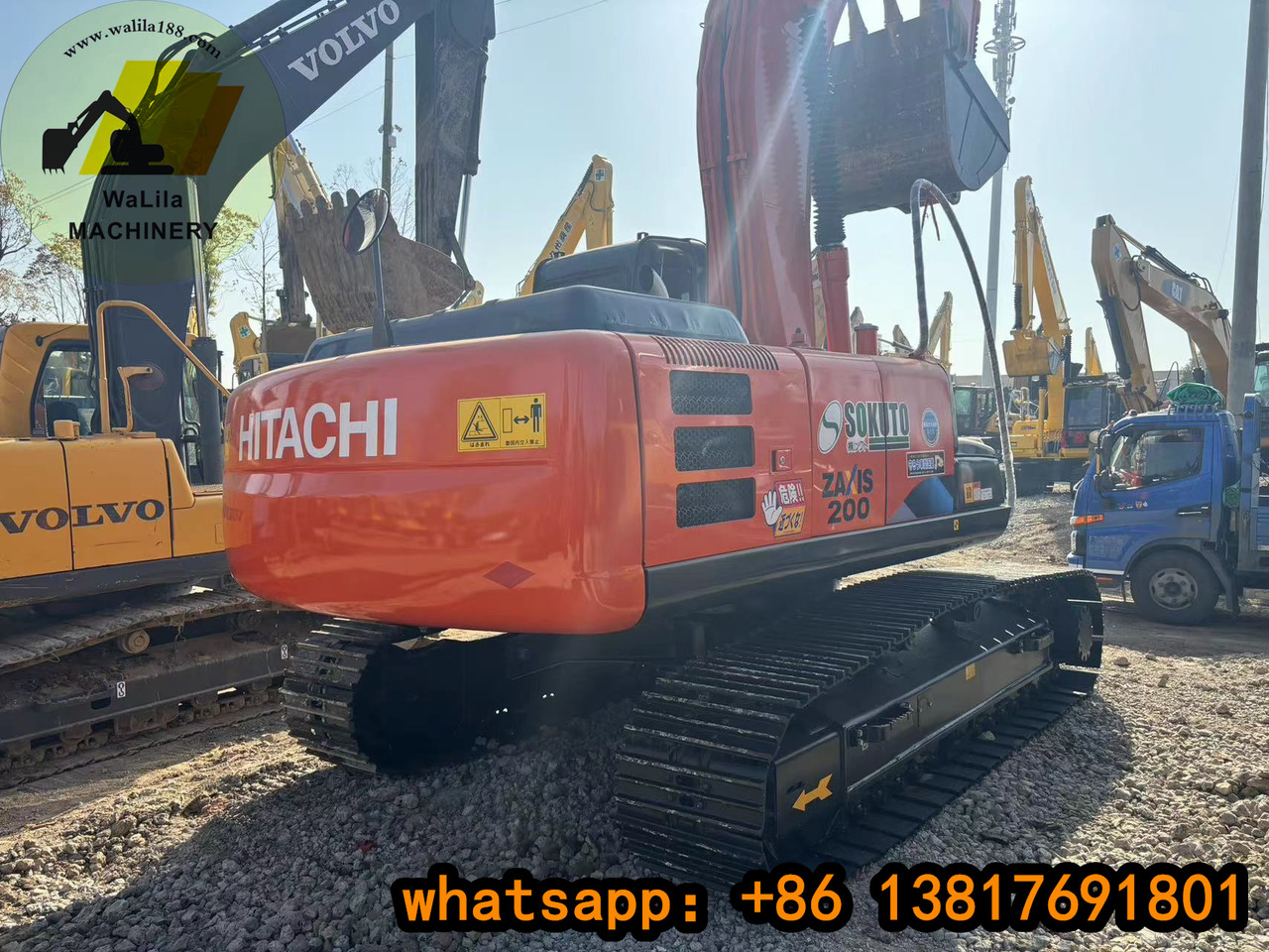 Kettenbagger Hitachi ZX200-3G Hitachi zx200 zx200-3G: das Bild 6