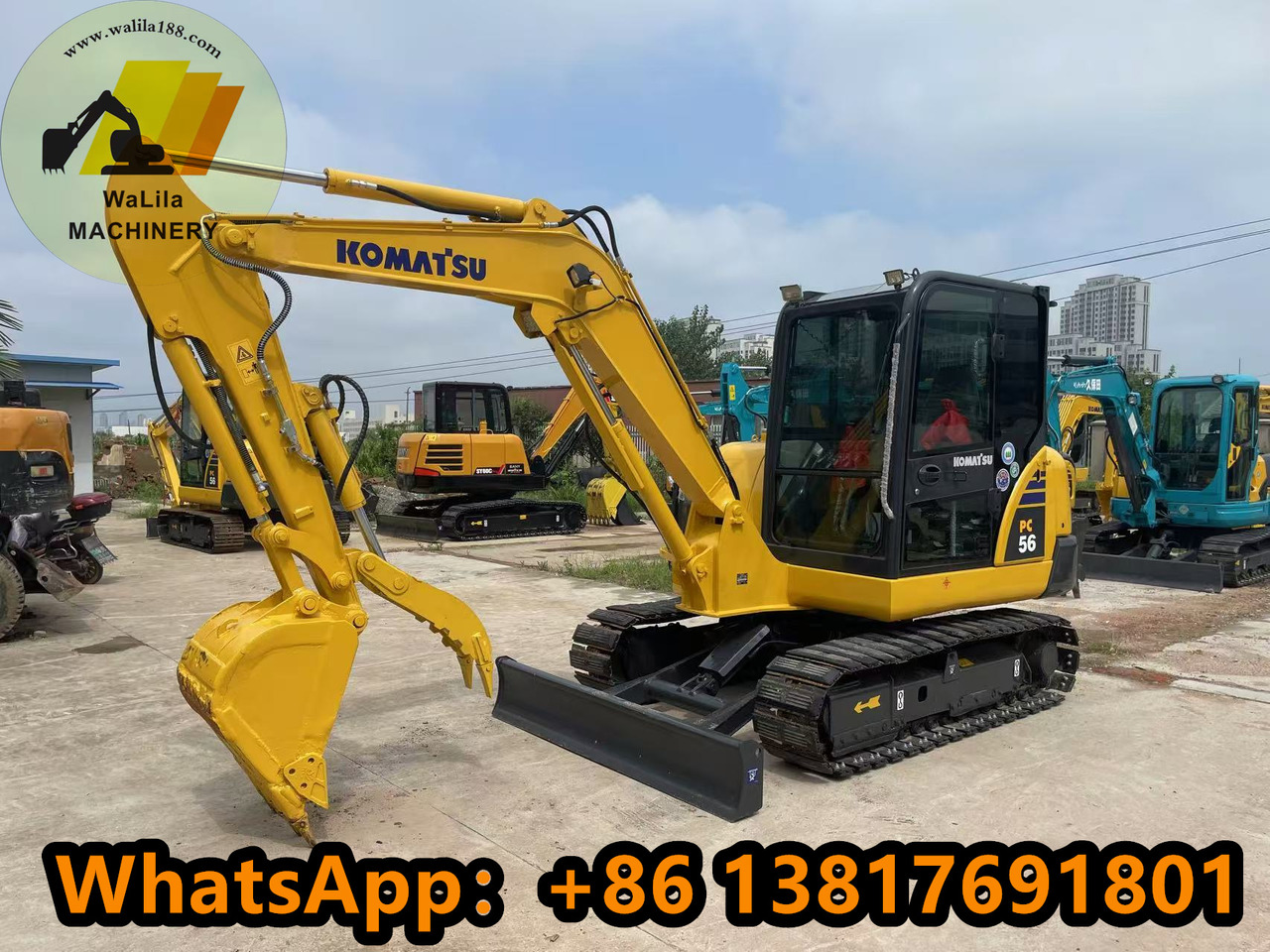 Minibagger Komatsu PC 56-7 PC56-7 [ Copy ]: das Bild 7