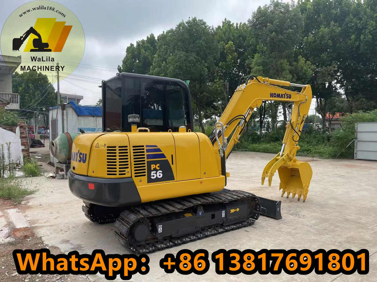 Minibagger Komatsu PC 56-7 PC56-7 [ Copy ]: das Bild 6