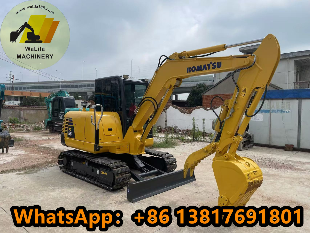 Minibagger Komatsu PC 56-7 PC56-7 [ Copy ]: das Bild 9