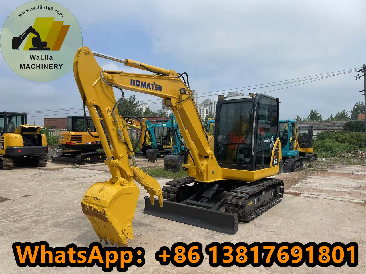 Minibagger Komatsu PC 56-7 PC56-7 [ Copy ]: das Bild 8