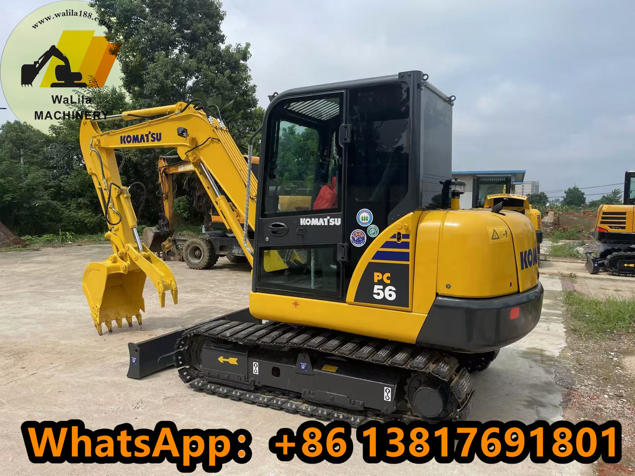 Minibagger Komatsu PC 56-7 PC56-7 [ Copy ]: das Bild 10