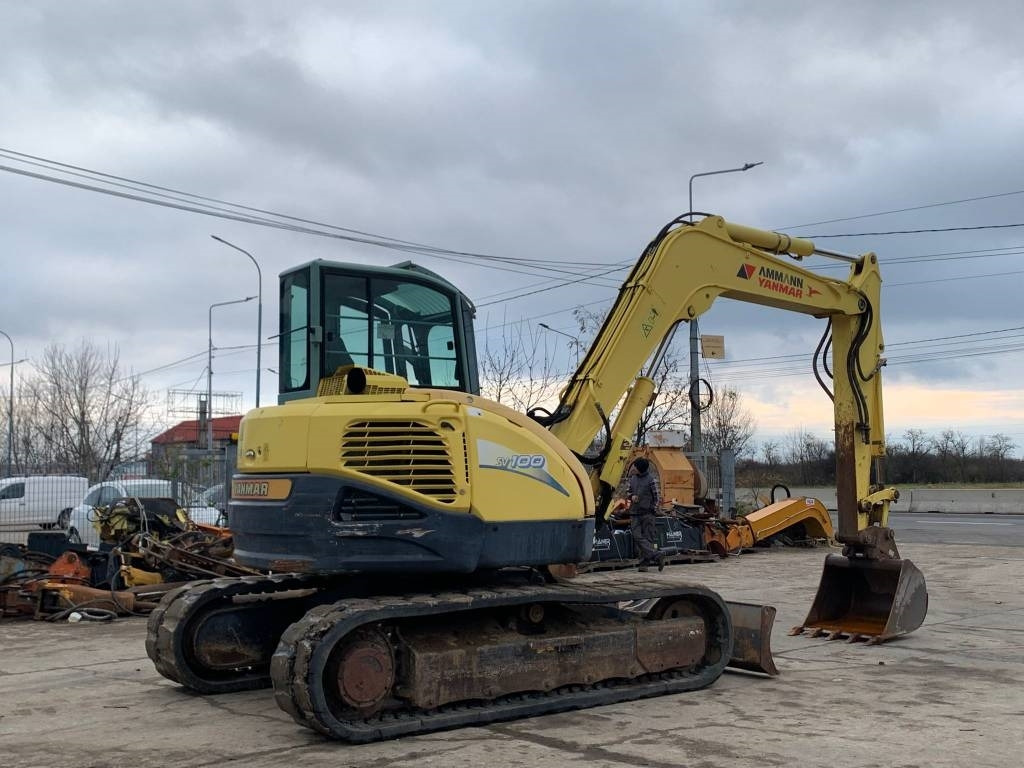 Minibagger Yanmar SV 100: das Bild 7