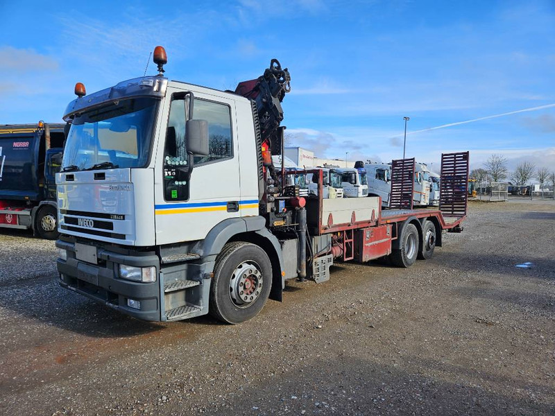 Autotransporter LKW Iveco Eurotech 6x2 // Machinetransport // HMF 1483 K3: das Bild 19