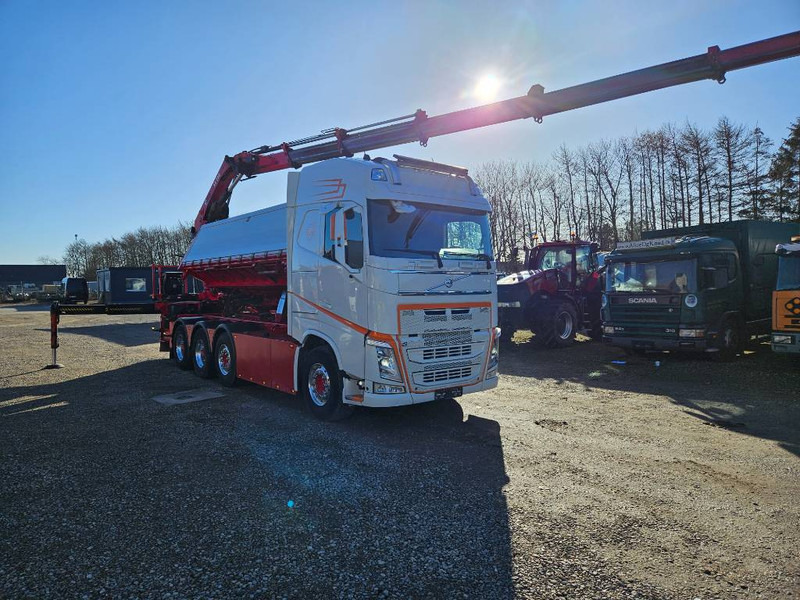 Autokran Volvo FH540 8x4 // Tipper // Hiab 288 EP-5 HIPRO//: das Bild 9