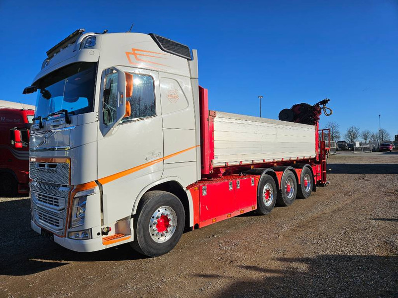 Autokran Volvo FH540 8x4 // Tipper // Hiab 288 EP-5 HIPRO//: das Bild 12