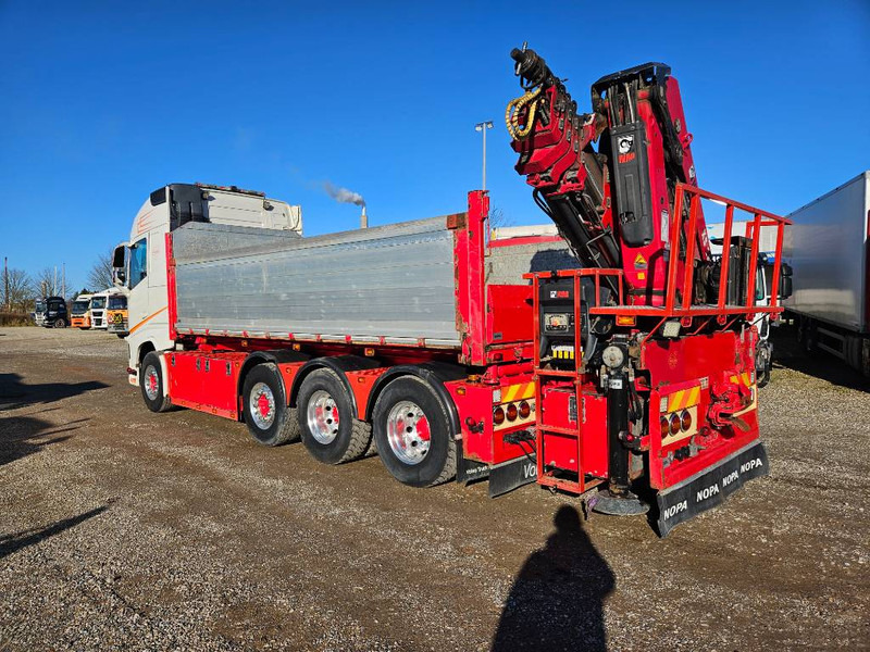 Autokran Volvo FH540 8x4 // Tipper // Hiab 288 EP-5 HIPRO//: das Bild 14