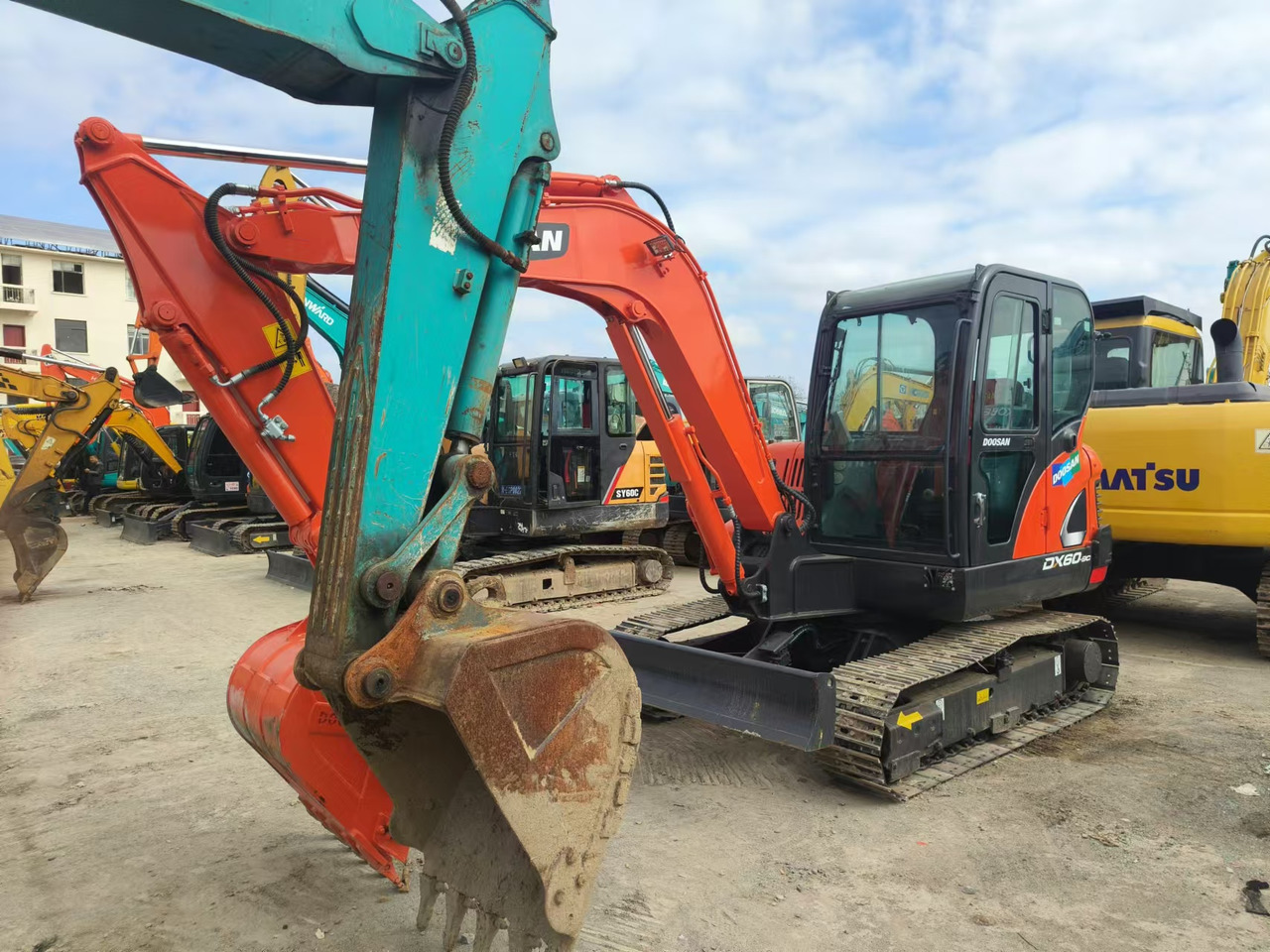 Kettenbagger DOOSAN DX60: das Bild 6