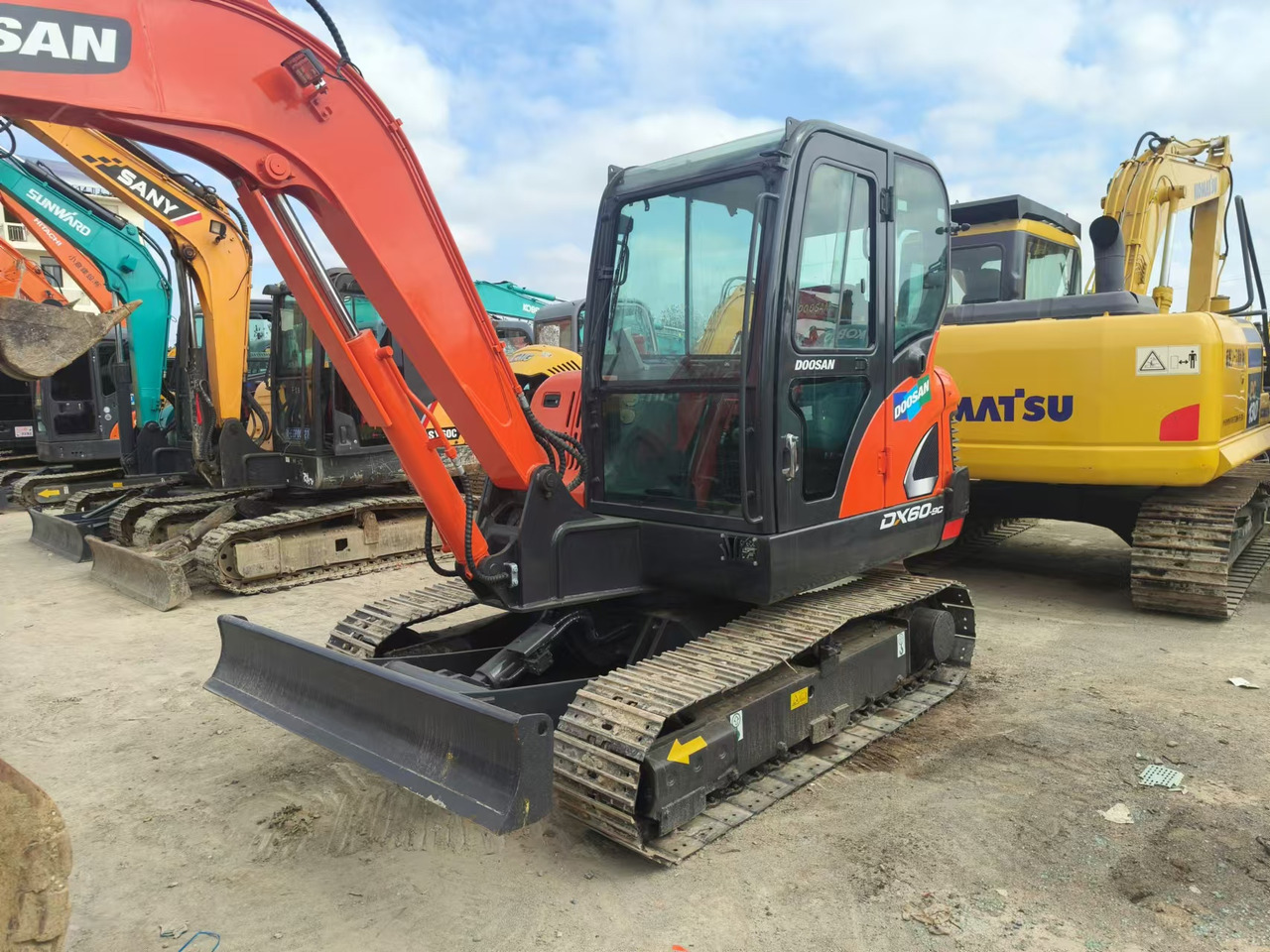 Kettenbagger DOOSAN DX60: das Bild 7