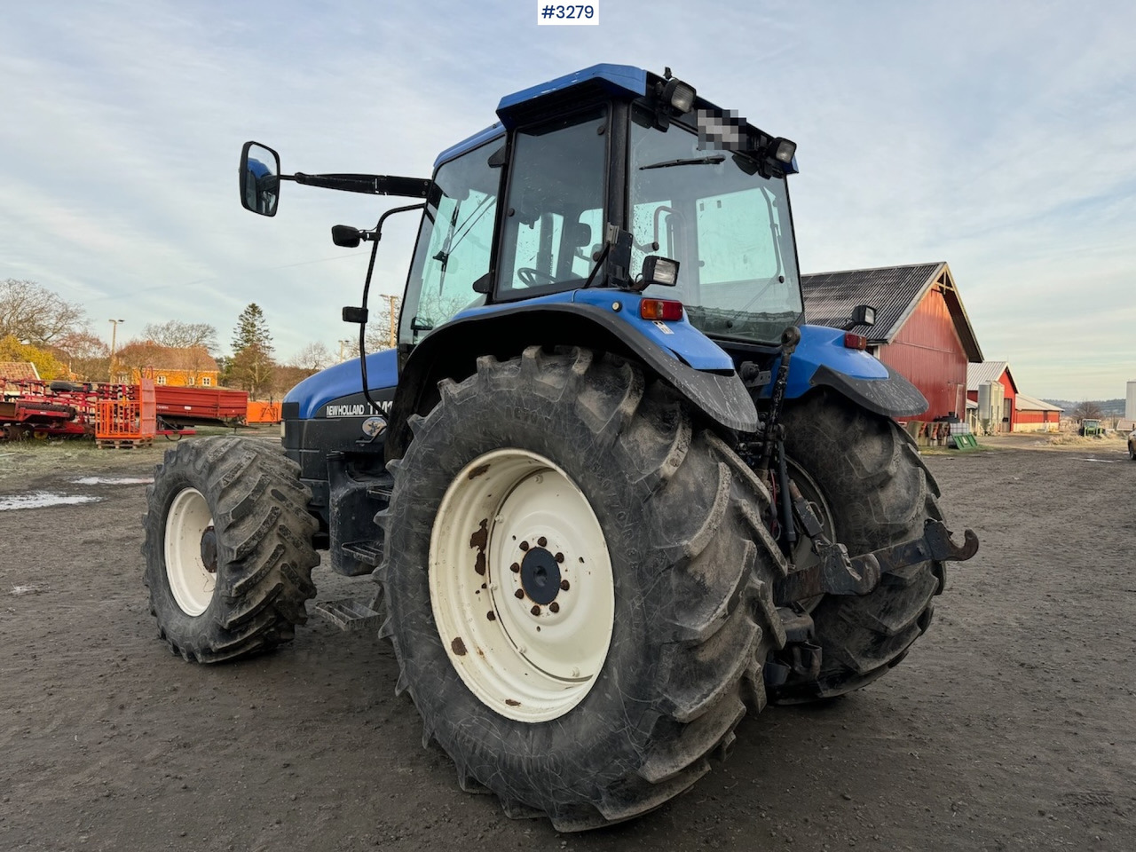 Traktor 2001 New Holland TM135 w/front hydraulics: das Bild 10