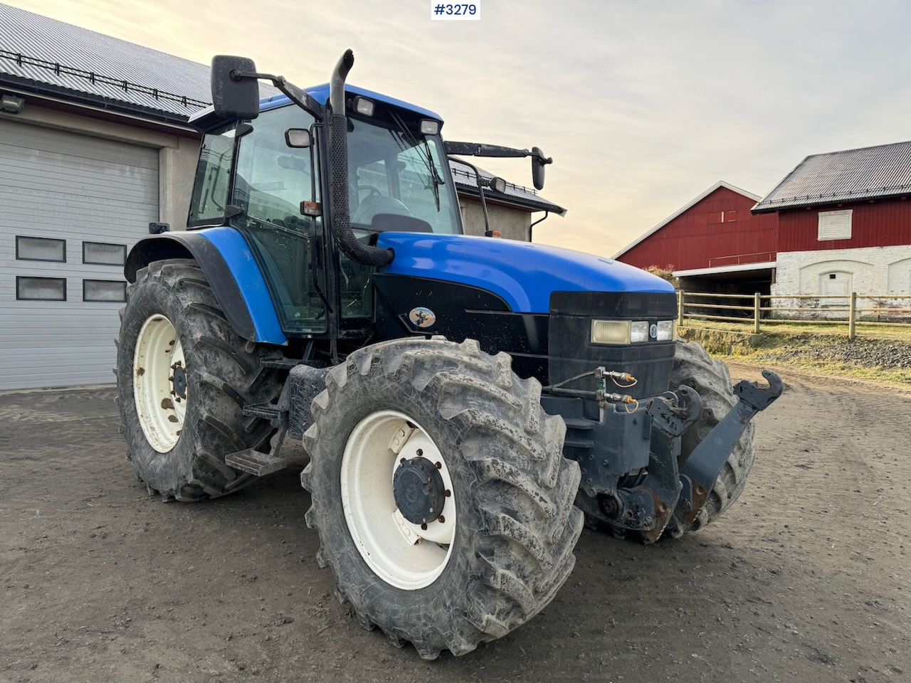 Traktor 2001 New Holland TM135 w/front hydraulics: das Bild 7