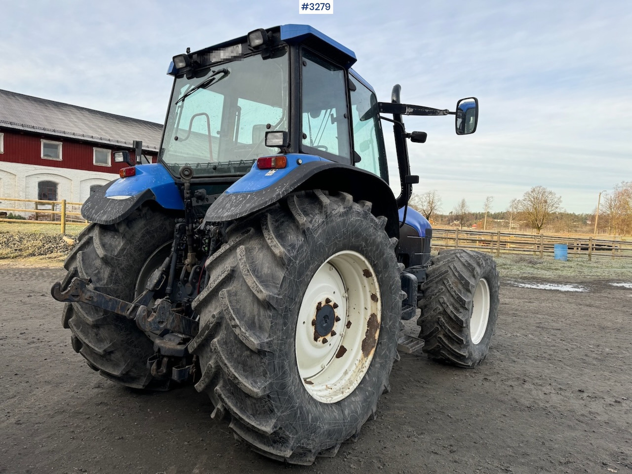 Traktor 2001 New Holland TM135 w/front hydraulics: das Bild 9