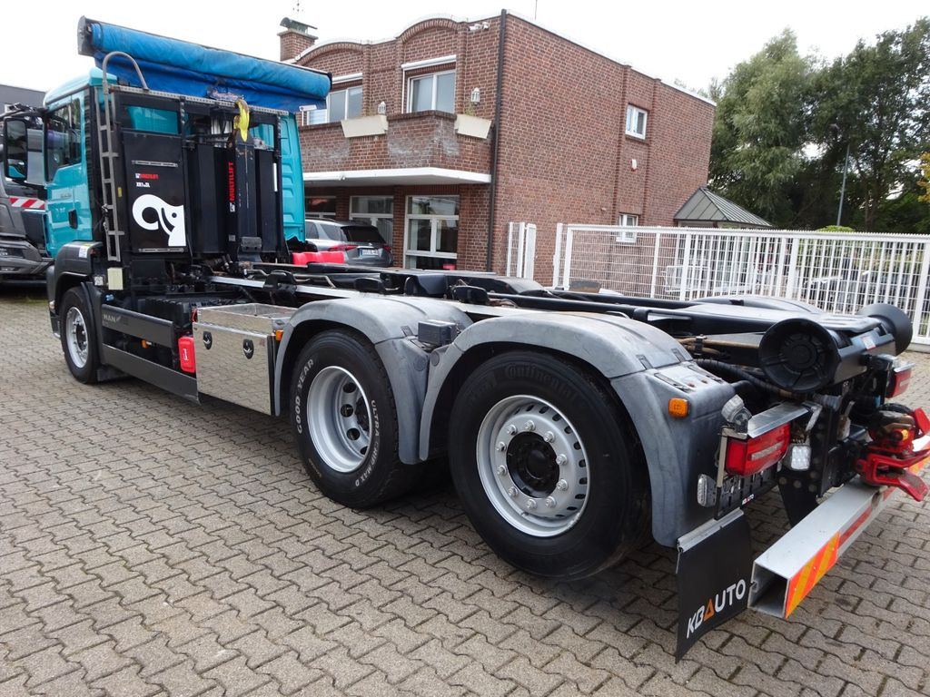 Abrollkipper MAN 26.500 TGS Multilift Abroller + Abdeckplane 6x2: das Bild 6