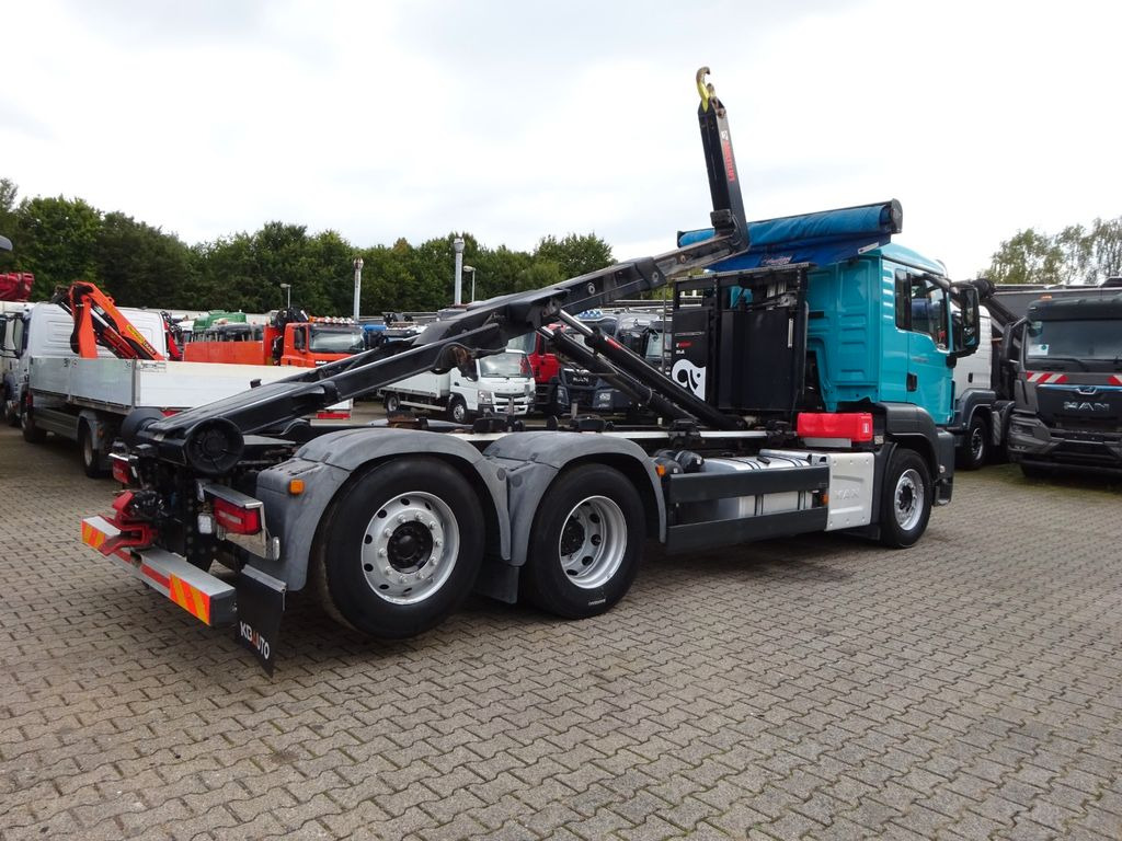 Abrollkipper MAN 26.500 TGS Multilift Abroller + Abdeckplane 6x2: das Bild 9