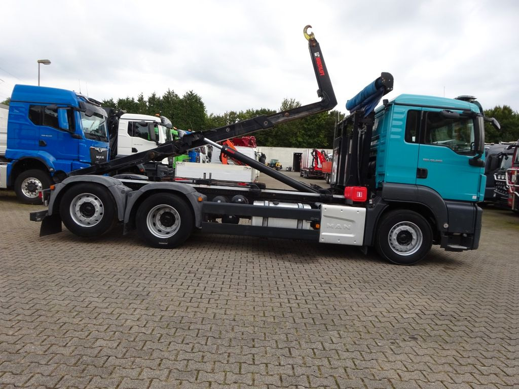 Abrollkipper MAN 26.500 TGS Multilift Abroller + Abdeckplane 6x2: das Bild 11