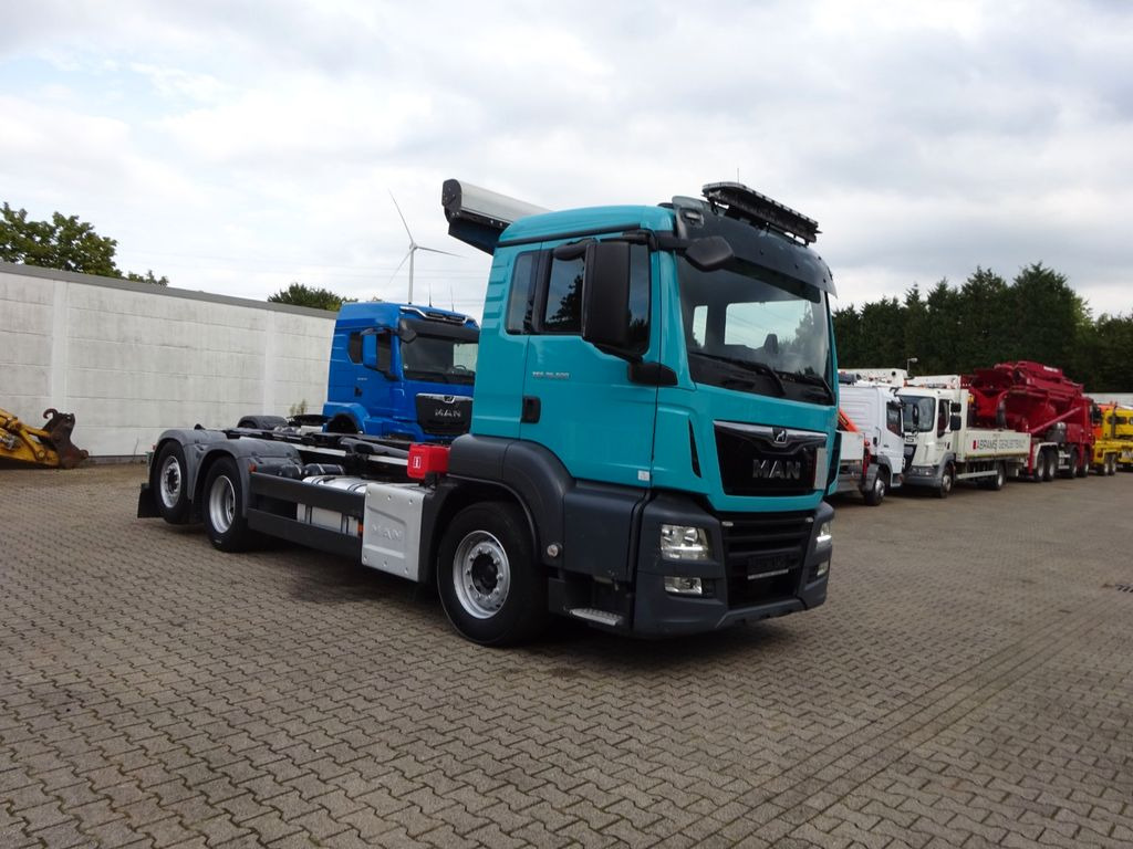 Abrollkipper MAN 26.500 TGS Multilift Abroller + Abdeckplane 6x2: das Bild 14