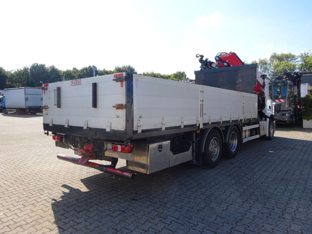 Autokran, Pritsche LKW Mercedes-Benz 2543 Actros Pritsche + Fassi F295 Kran 6x2: das Bild 19