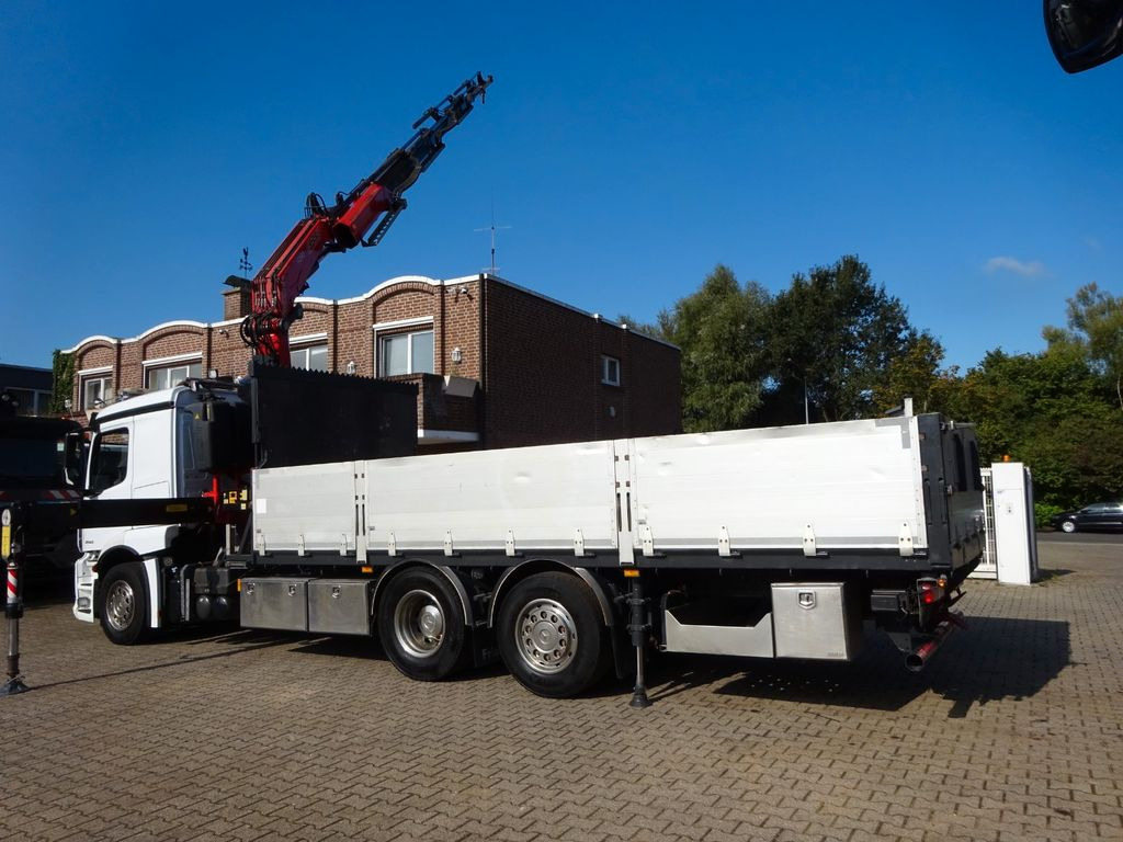 Autokran, Pritsche LKW Mercedes-Benz 2543 Actros Pritsche + Fassi F295 Kran 6x2: das Bild 6