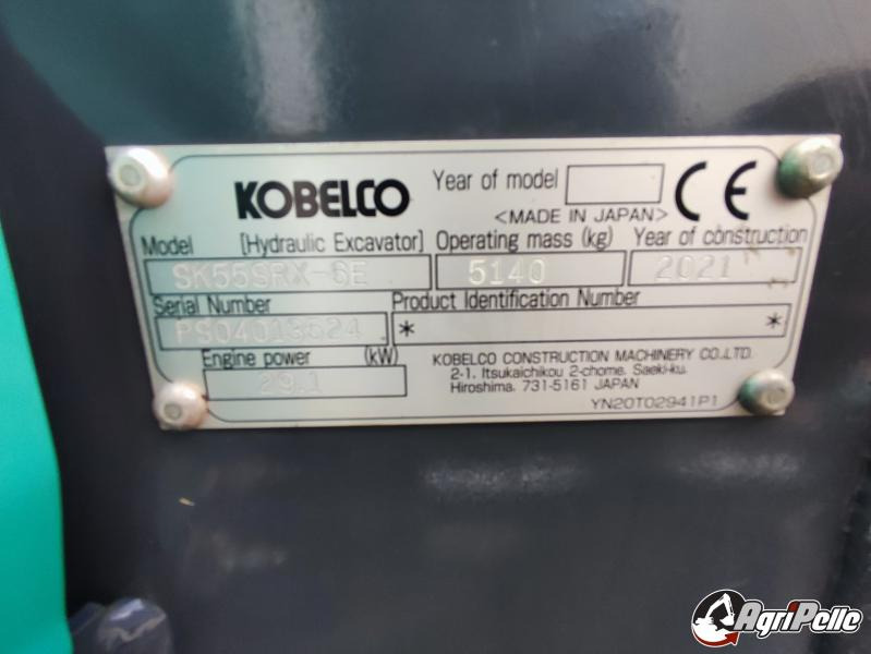 Kettenbagger Kobelco SK55 SRX-6E: das Bild 17