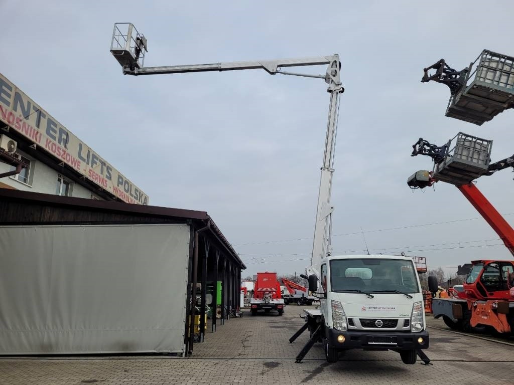 LKW mit Arbeitsbühne Multitel HX195 - 19m Nissan Cabstar - bucket truck: das Bild 10