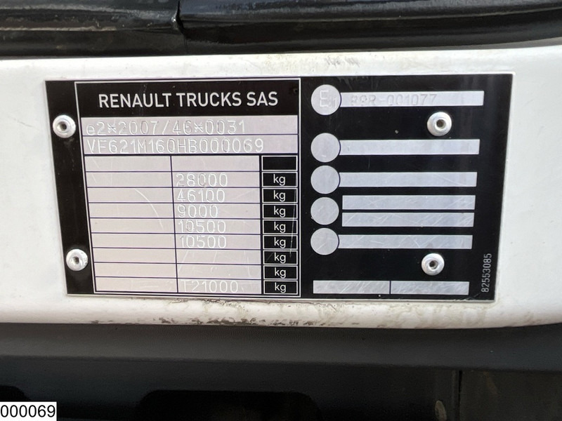 Plane LKW Renault C 380 6x2, EURO 6, PTO, Truck mounted forklift: das Bild 17