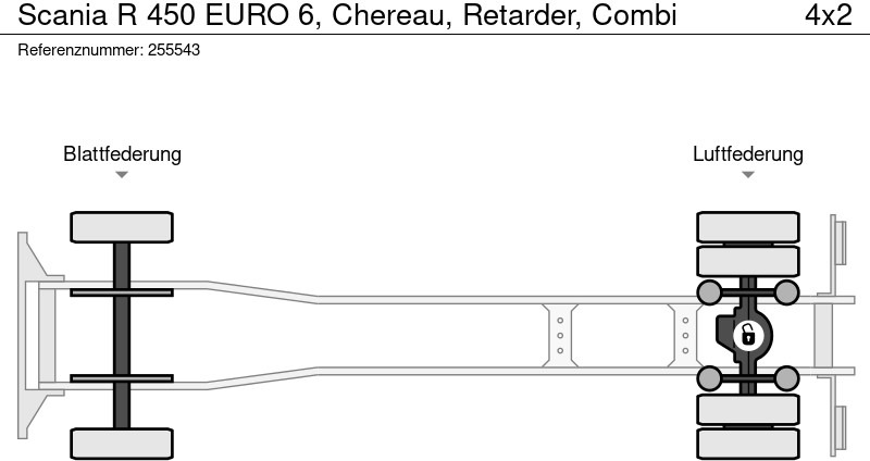 Kühlkoffer LKW Scania R 450 EURO 6, Chereau, Retarder, Combi: das Bild 20