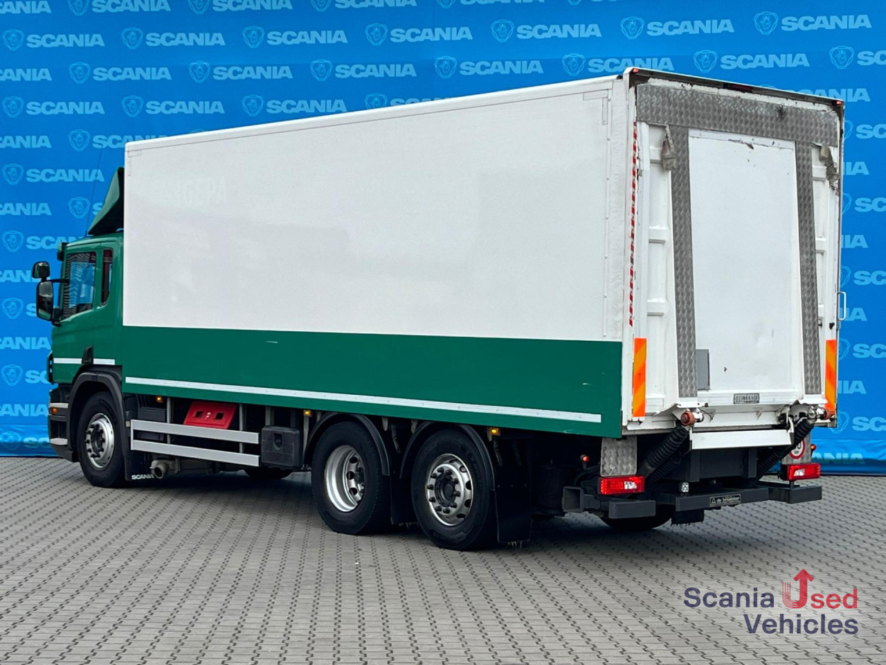 Koffer LKW SCANIA P 320 DB6x2*4MNB FULL AIR 8T RETARDER 2T TAIL LIFT: das Bild 9