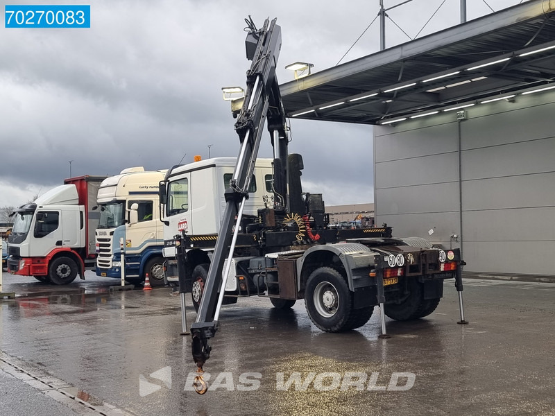 Sattelzugmaschine Mercedes-Benz Actros 2040 Actros 4X4 Manual 4x4 Big-Axle Full-Steel Hiab 1660-5 Kran 4x Stabilizers: das Bild 7