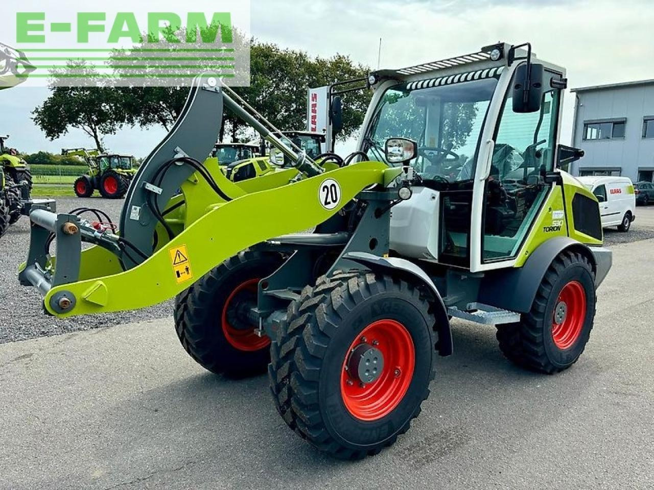 Minibagger CLAAS torion 530, neu !: das Bild 8