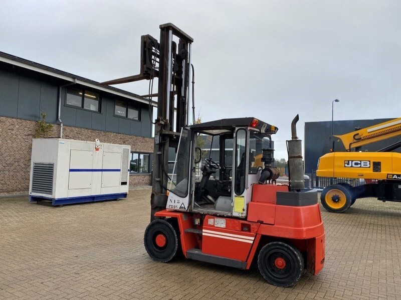 Dieselstapler Kalmar DCD 55-6 6 ton Perkins Diesel Sideshift Positioner Freelift Heftruck: das Bild 7