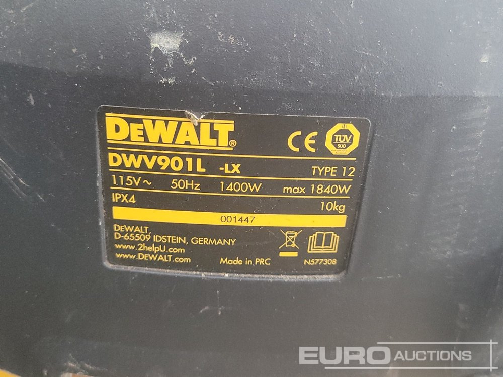 Baugeräte Dewalt DWV901L 110 Volt Industrial Vacuum Cleaner: das Bild 15