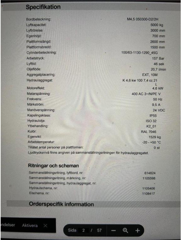 Werkstattgerät Saxlyft Marco M 4 5 050300 D2-2H: das Bild 8